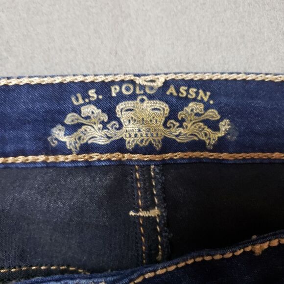U.S. Polo assn. high rise skinny jeans size 14 - Picture 3 of 12